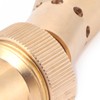 Female Thread Fountain Nozzle Brass Multihole Bubbling Sprinkler for Garden