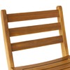 Atlantic Foldable Outdoor Wood Bar Stool