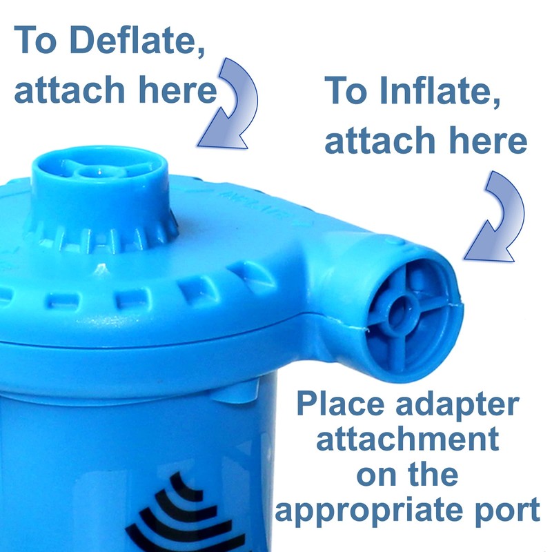 Tidal Wake Cyclone Portable Air Pump 12V DC Fast Inflator