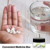 4PCS Travel Cosmetic Containers Jagowa 30g Round Clear Plastic Container