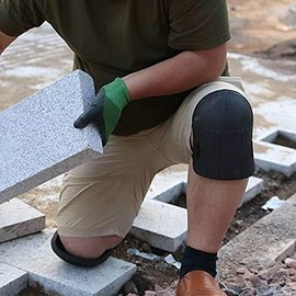 Knee Pads for Work, Anti-slip Knee Brace, Waterproof Knee Support for Cleaning Flooring Gardening Blue One Size