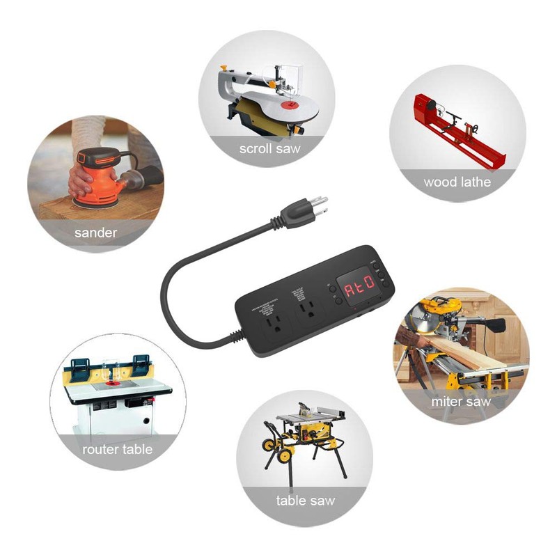 [New Generation] Automatic Vacuum Switch for Power Tools, Etoolcity Unique