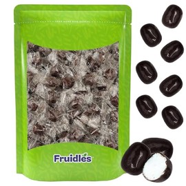 Chocolate Covered Buttermints, Mint Candies, After Dinner Mints, Butter Mint Candy, Fat-Free, Individually Wrapped (25 Count)