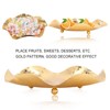 Countertop Fruit Holder Basket, Gold Fruit Storage Bowl Kitchen &
