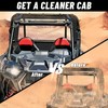 StarknightMT RZR Rear Soft Window Compatible with Polaris RZR XP