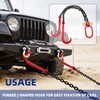 ANLU LOAD 3/8" G80 V-Tow Bridle Chain, 36Inch, 7100Lbs WLL,