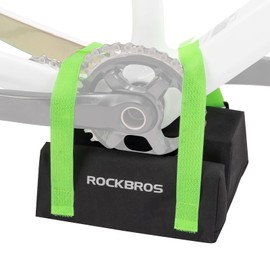 ROCKBROS Bicycle Chainset Protection Pad Protective Padding Bicycle Accessories Prevent Damage Universal Sponge+PV 20 * 10 * 17cm Black Green