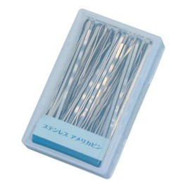 N Pin Stainless Steel American Pins 50 pcs