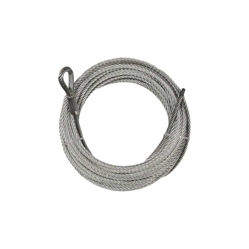 Superwinch 87-42612 Steel Wire Winch Rope 1/4" x 55' fits