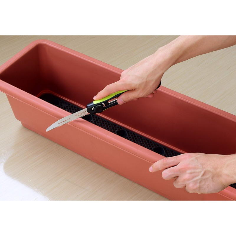 Takagi HANDIWORK Recycled W Saw, Yellow Green