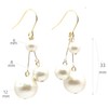 [Sparrow no Kuni Accessories] Plenty of Cotton Pearl Earrings, Non-Hole