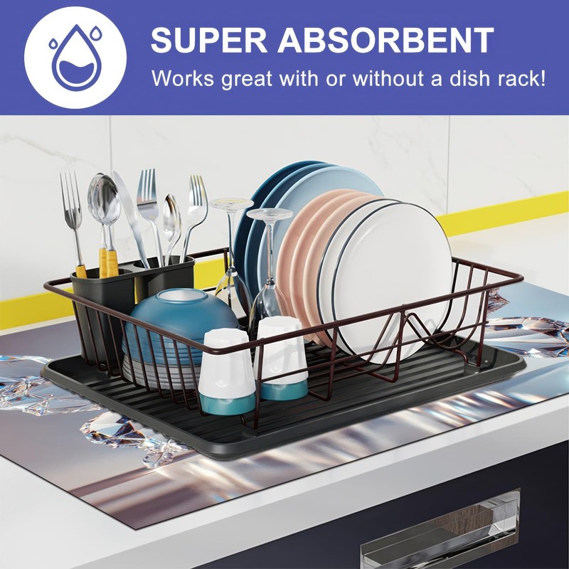 HOMETITUTE Stove Top Cover 28x20 Crystal Butterfly Heat Resistant Mat