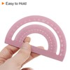 sourcing map 4-Piece Geometry Set 15 cm Metric Measure Laser
