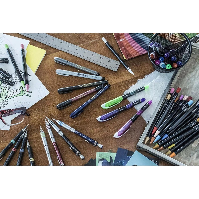 Zebra Zensations Drafix Technical Pencil 0.9mm HB #2 Graphite Precision,