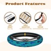 Steering Wheel Cover Accessories Neoprene Cover, Breathable Non-Slip Easy to