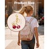 Adorable NEGTTE Cherry Bag Charms Keychain for Women