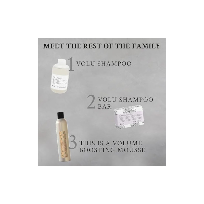 Davines - Champú esencial para el cuidado del cabello VOLU,