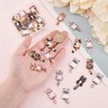 PH PandaHall 28 Pieces 7 Colours Enamel Cat Pendant with