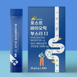 Kookmin Bio 국민바이오 포스트바이오틱 부스터II 90g(3gx60포) National Bio Postbiotic Booster II 90g (3g x 60 packs)