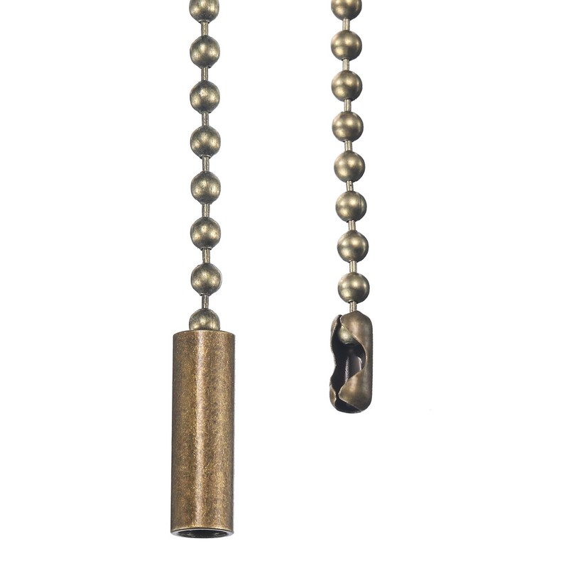 Beaded Pull Chain Extension with Connector, 10 Feet Beaded Roller