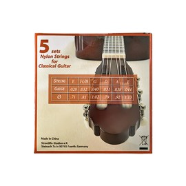Clifton 5 pack Acoustic Guitar String Western Guitar String Steel Guitar String Light Tension For Beginning Players (Acoustic guitar strings)
