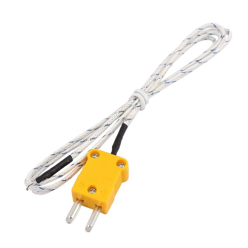 uxcell 2 Pcs K Type 800C Wire Lead Measuring Thermocouple