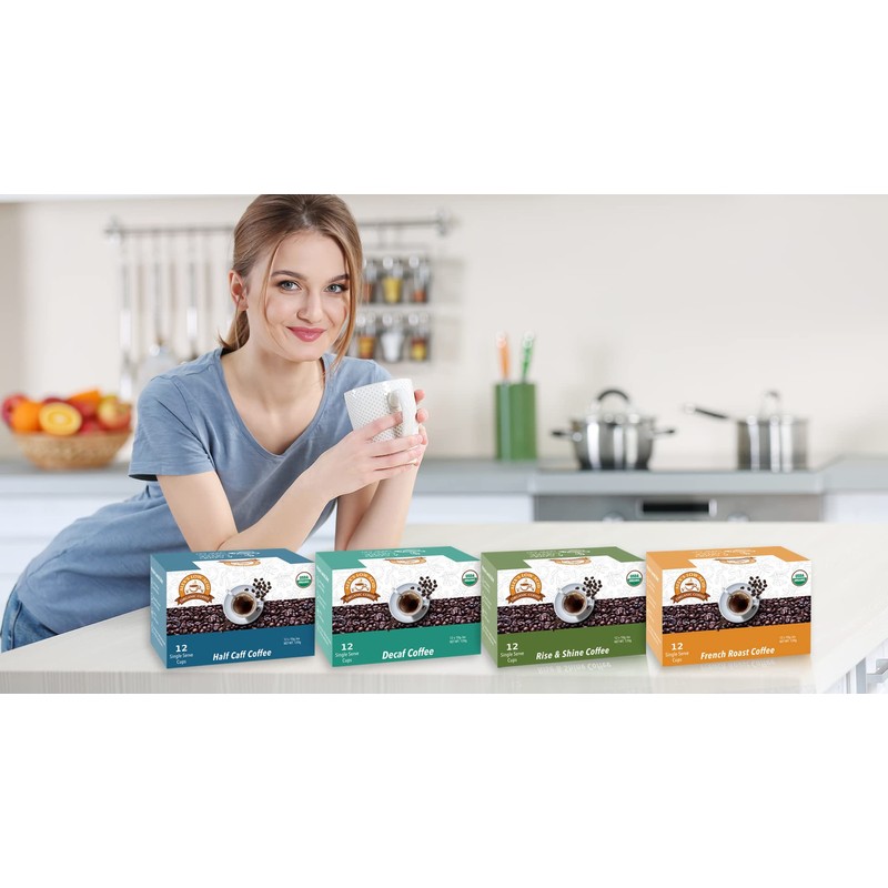 Alex's Low Acid Organic Coffee Ultimate K-Cup Variety Pack