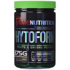Phytoform | Fruits & Greens | Prime Nutrition | 375g | 30 Servings (Peach-Mango)