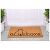 Calloway Mills Lucky Cat Welcome Doormat (17" x 29")