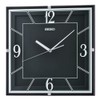 Seiko Lanvin Non Ticking Wall Clock, Black, 11 Inch