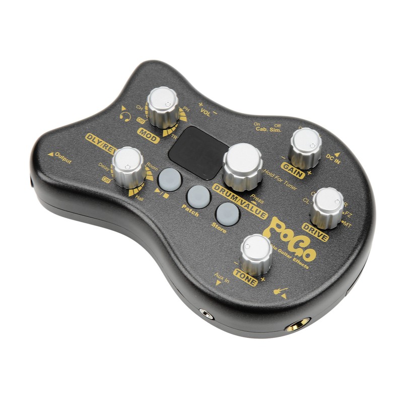 Guitar Multi Effects Processor Effect Pedal POGO Delay Reverb Distortion