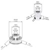 Zeberoxyz 2PCS Set GT2 Synchronous Wheel 20&36 Teeth 8mm Bore