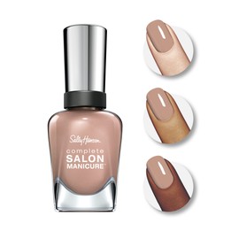 Sally Hansen Complete Salon Manicure Nail Polish Colour 220 Café Au Lait Beige / Rose 15 ml