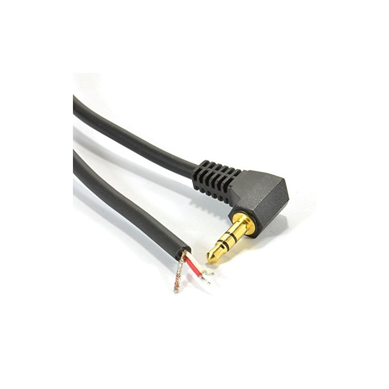 3.5 mm Stereo Jack Plug for 3 Pin Soldering Bare