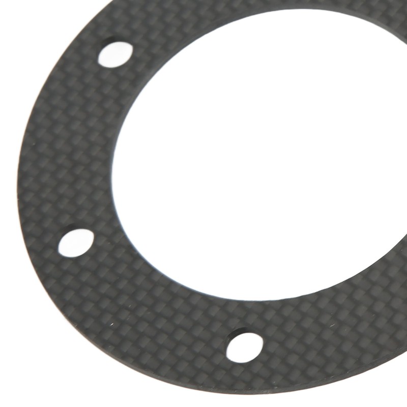 Steering Wheel Horn Button 6 Hole Carbon Fiber Comfortable Touch