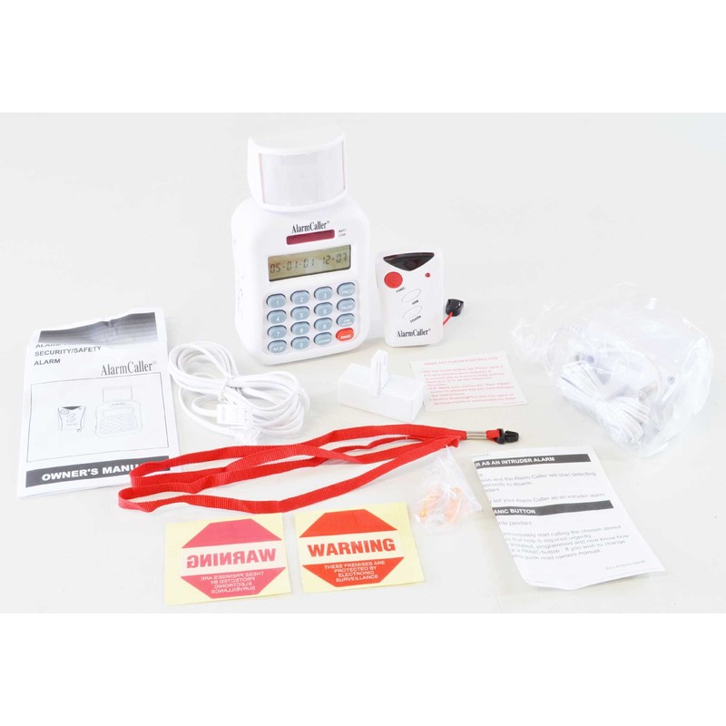 Alarm Caller Panic Intruder Alarm with Remote Pendant