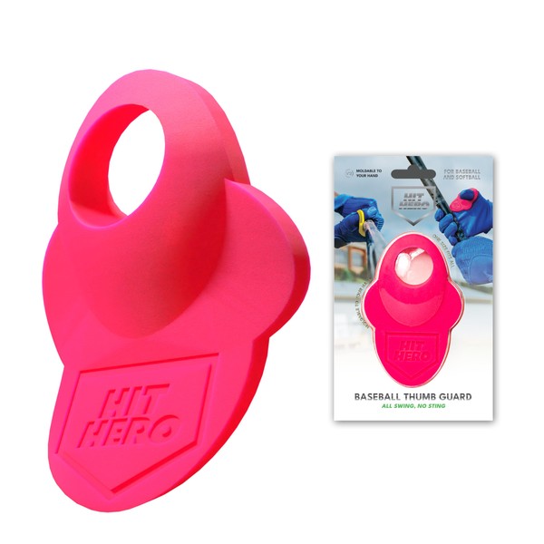 Hit Hero V2 Updated 2025, Baseball Thumb Guard, Shapeable, Batters