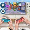 Switch Joycon用 リストストラップ 1組 ゲームパッドリストスト ストラップ交換用 ゲームコンソール用 リストストラップ 落下防止 締め付け調整可能