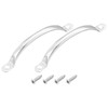 sourcing map Stainless Steel Door Pull Handles, 2Pcs 120mm/4.72" Long