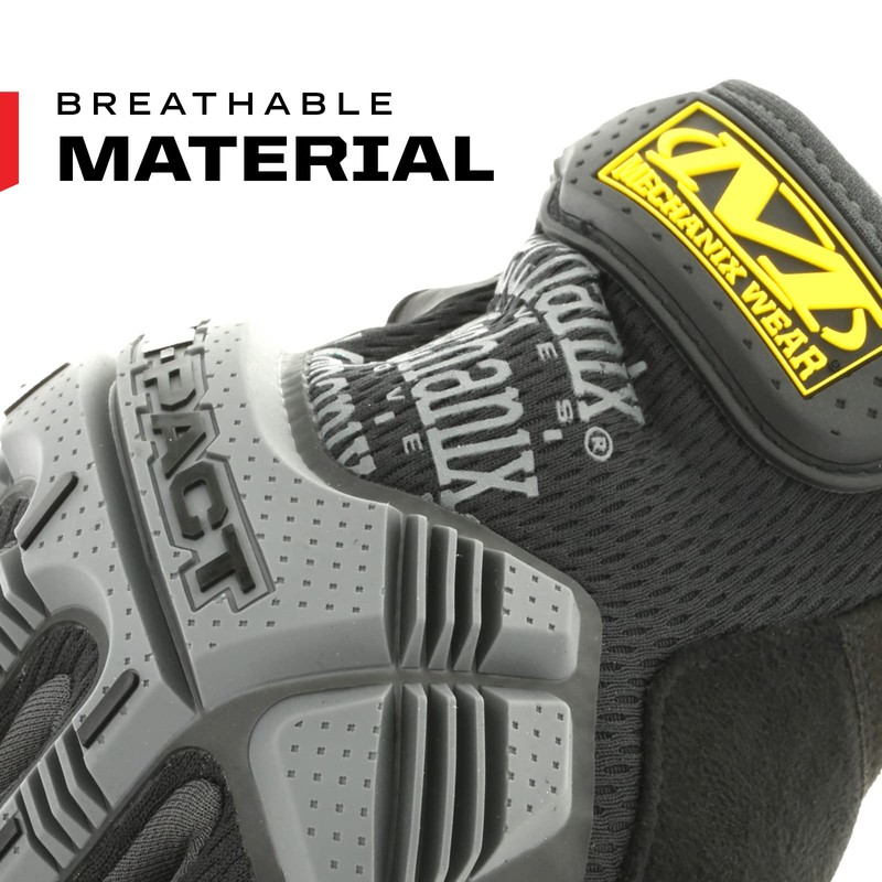 Mechanix Wear - M-Pact Gloves (Medium, Black/Grey), MPT-58-009