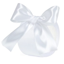 Tenn Well White Satin Ribbon, 24 Yard 2 Inch Wide Silky Gift Ribbon for Gift Wrapping, Bow Making, Box Packaging, Crafting, Wedding Decorations