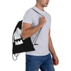 Zateem Gym Sack, Drawstring Bag, Training Bag, Popular, Black Belt