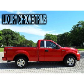 Luxury Trims Ford F150 Regular Cab 2D Stainless Chrome Pillar Posts-Luxury Trims 2004-2008 2p