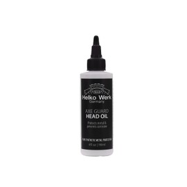 1844 Helko Werk Germany Axe Guard Protective Head Oil - 4 Oz. - Biodegradable & Eco Friendly Honing, Sharpening and Protective Axe Oil - Protects Axes from Rust (AxeGuard Head Oil 4oz)