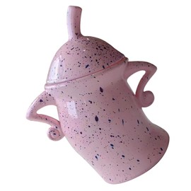 Food Canisters, Drop Resistant Fashions Easy To Store Teapot with Attitude Multi Purpose with Lids for Christmas (Pink)