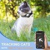 Arojore Luminous Airtag Cat Collar, Reflective Air Tag Cat Collar