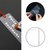 Pack of 30 Rectangular Acrylic Bookmarks, BetterJonny Blank Acrylic Bookmarks