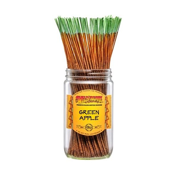 Green Apple Wildberry Incense Sticks- 12 Sticks- Incense Sticks