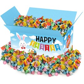 Jumblet Easter Chocolate, 5lb Pack of Easter Candy Bulk Individually Wrapped, Ideal Assortment of Pastel Candy for Sharing at Gatherings & Events, Perfect for Office Snacks & Family Celebrations