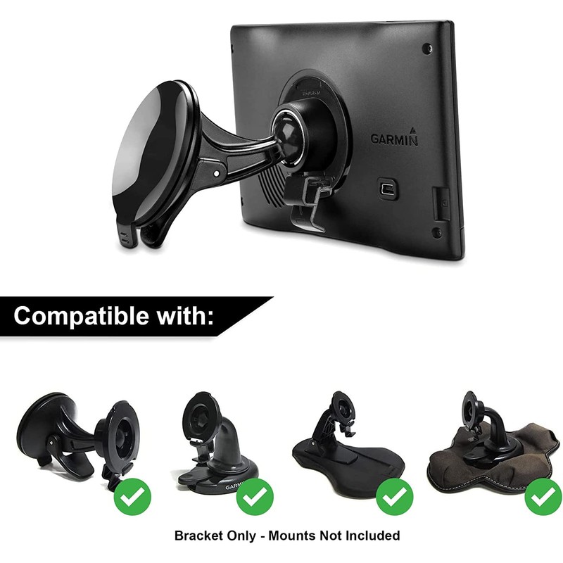 Ramtech 3 Pack Universal GPS Cradle Bracket Clip Mount Compatible